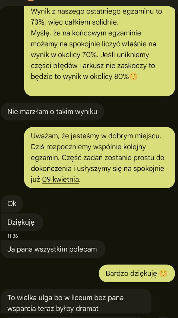 Wiadomość — Mama Emilki